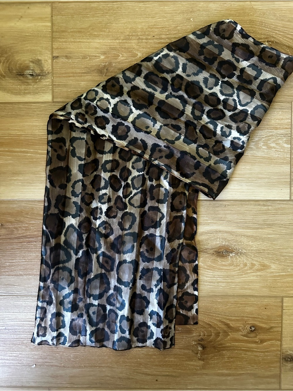Target Leopard Rectangular Scarf - Picture 2 of 4
